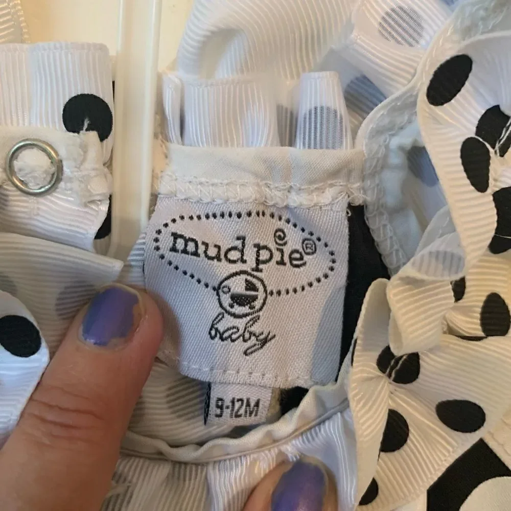 Mud Pie Polka Dot Set